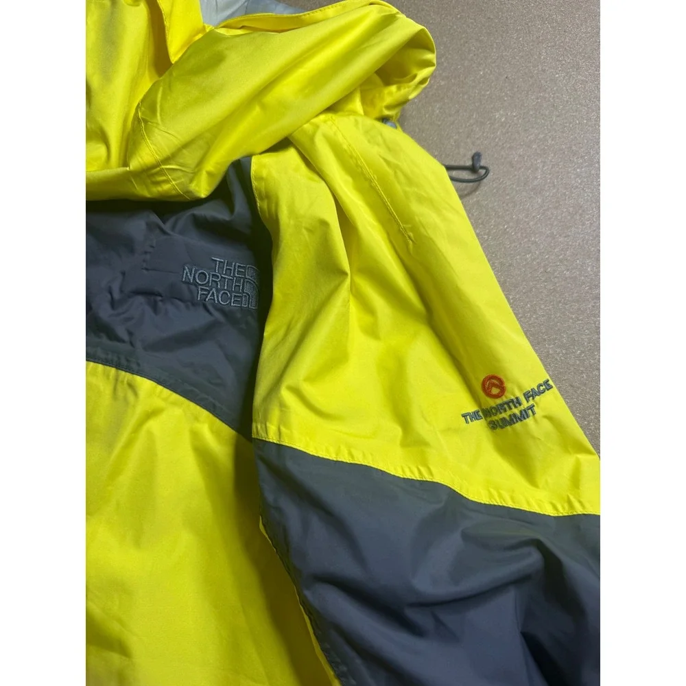 The‎ North Face Summit Series GORE-TEX Raintex Jacket Yellow Grey XL NP10311